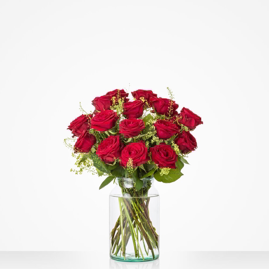 Red roses bouquet